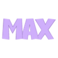 Max v3.obj LED Name Lamp - Name Max