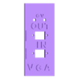 Eurorack VGA Panel.stl VGA EURORACK PANEL