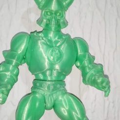 IMG_7789.jpg Free 3D file the great black wizard motu style・Object to download and to 3D print