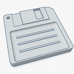 Llavero-disquete.PNG Floppy disk key ring - key chain