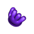moonarchaos_handR_red.stl Moonarchaos SuperThings Fan Art