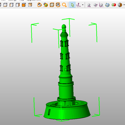 phare_netfabb.PNG STL-Datei Cordouan Lighthouse・Modell für 3D-Drucker zum Herunterladen