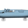 12.jpg Low Profile Stealth Semi Submersible Interceptor 1m RC Ready 3D Printable Model