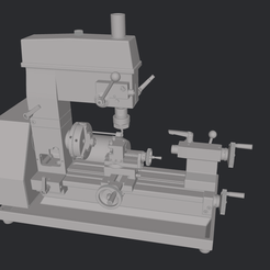 AT-125-01.png STL file Bolton Tools - AT125 - Mini Lathe・3D printable model to download, szary_piolun