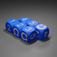 10mm-D6-Rounded-Dice-of-the-Ultra-wNumbers-1-5,-6-wUltra-Symbol-Side-View.png Dice of the Ultra