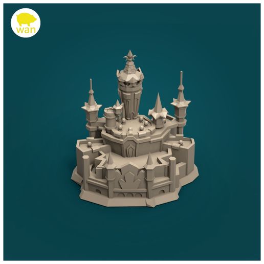 b.jpg Download STL file castle • 3D print design, surperwan