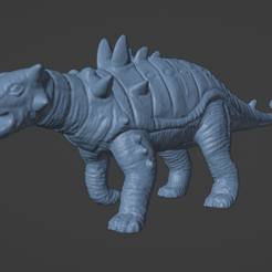 1.png Dinosaur pinacosaurus 3D print model