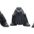 Standing_cloth.png GRAYGAWRS "Gray" legs for tiny space knights set #1 Standing Poses official "Gray Scale"