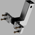 Throughbolt-Hitch.png Garbage Can Trailer Hitch Mounts