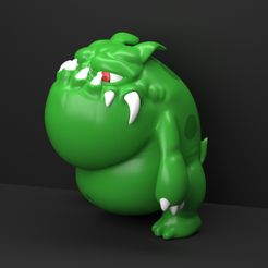 1.jpg 3D-Datei MONSTER・Modell zum Herunterladen und 3D-Drucken