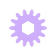 Gear (1m, 14t).stl Marblevator, Golf.