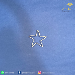Estrella-de-mar-v3.png Free STL file Starfish cookie cutter・3D printer design to download