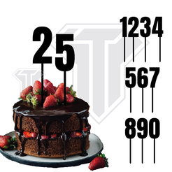 Topper-Numero-Normal-Paq.png STL-Datei Zahlen - Tortenaufleger・Design zum Herunterladen und 3D-Drucken