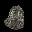 Jesus-Head-pendant-Diamond-4.jpg Pendente Cabeça de Jesus Diamante
