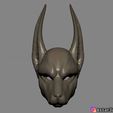 09.jpg Anubis - Anpu - ancient Egyptian god Mask