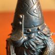Photo-May-19,-5-25-34-PM.jpg Gonk Gnome Warrior with Spear, Fantasy Tabletop RPG Miniature or Figurine