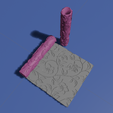 Rodillo-4.png Set of 4 Floral texture rollers