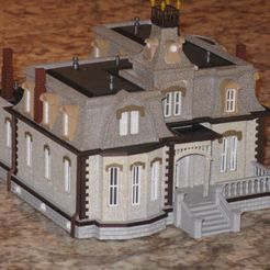 af9bb8a5-baef-47f2-88bf-6d84b853ca4d.JPG Free STL file HO Scale "Villa Marre"・3D printable object to download