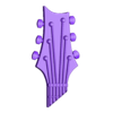 G03_Head.stl Coat rack guitars