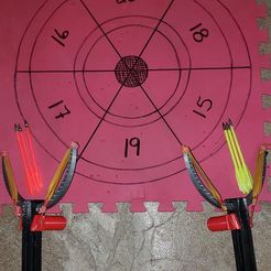 XBOW Target Setup.jpg Pump Action Toy Crossbow