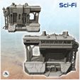 4.jpg Large Sci-Fi production plant with annex tanks (14) - Future Sci-Fi SF Infinity Terrain Tabletop Scifi