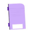 gameboycase-BACKFAT.stl GAMEBOY MODULAR BOOK CASE