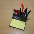 DeskTidy_PicD.jpg Free STL file Desktop Tidy・Object to download and to 3D print