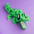 Blob-Lab-Croc4m.jpg Blob Crocodile - Articulated Flexi Fidget Toy