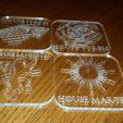 20150806_212922.jpg Game of Thrones Great House Sigil Coasters