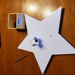 20191221_154859.jpg Archivo STL gratuito Estrella de recorte del árbol de Navidad・Idea de impresión 3D para descargar