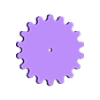 18.stl Child toy gears  (Customizable)