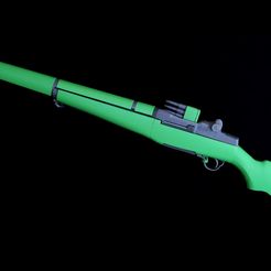 M1_Garand.jpg Скачать файл STL игрушечный пистолет M1 Garand • Модель для печати в 3D, zvc0430