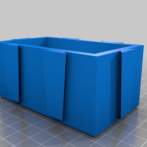 Rectangle_box_male.png Archivo STL gratis Caja de exhibición modular de cola de milano... ¡rectángulo! Para los coches de la fundición u otras cosas・Objeto para impresora 3D para descargar, gafnorin