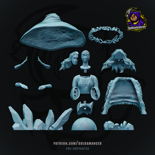 bust_exploded.png Ranni, a Bruxa | Anel do Ancião | Senhora da Lua Negra