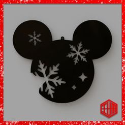 ADORNO-NAVIDAD-31-F.jpg MICKEY MOUSE CHRISTMAS ORNAMENT #44 - CHRISTMAS TREE ORNAMENT