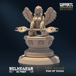 01.png Archivo STL Daugther of Doom Sun・Diseño para descargar y imprimir en 3D