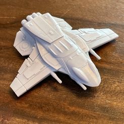 American Mecha Spaceplane Thunderbird (with supports)