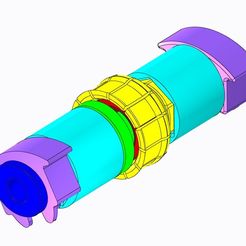 Annotazione_2020-10-14_114908_9.jpg STL file Sistema anti torsione universale per tubo PTFE per estrusori bowden V3.0・3D print model to download