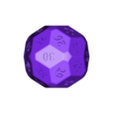 d30.stl 50 mm polyhedral dice