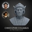 27.jpg Christopher Columbus 3D Printable Bust