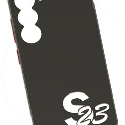 Foto-1.jpg STL file Samsung Galaxy S23 Case - S23・Design to download and 3D print