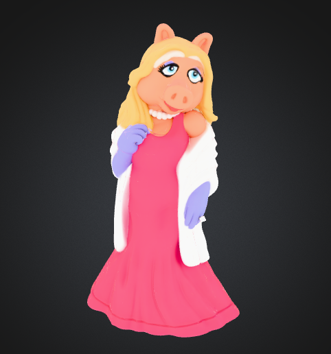 miss piggy in pink dress Disney The Muppets: Tonies Join the Muppets on an exciting adventure as they embark on a world tour Miss Piggy In Pink Dress