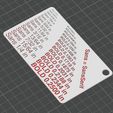 PLAtime_CARD-TEXT-STANDARD-SANSSERIF-DEBOSSED-1-ISO.jpg Text Sample Card - Standard - SansSerif Font