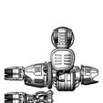 DominatorFlamerCannon-Final-4.jpg The Full Dominator: Chassis, Armor, Superheavy Laser Cannon, Plasma Cannon, Flamer Cannon, and Harpoon Of Doom.  Plus More!