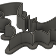 Bat-cutter-top.png Halloween Bat Dough/Fondant/Clay Cutter Set (5 designs)