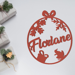 Boule-de-noël-Floriane1.png Christmas bauble - Floriane