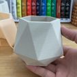 Geometric-plaster-Planters-Pot.jpg Geometric Planters Pot mold