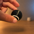 Pic-2.png Fidget Sphere V2 - Spinner with a 3D Printed Spring