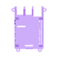 SLIM_SLOTTED_BLANK.STL Étui Pi 4B Framboise Framboise