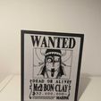 384671920_10159372887202085_4721030680020104484_n.jpg Bon Clay, One Piece Wanted Poster, LED Light Box